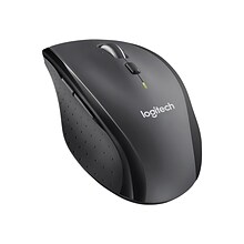 Logitech Marathon Wireless Optical USB Mouse, Charcoal (910-001935)