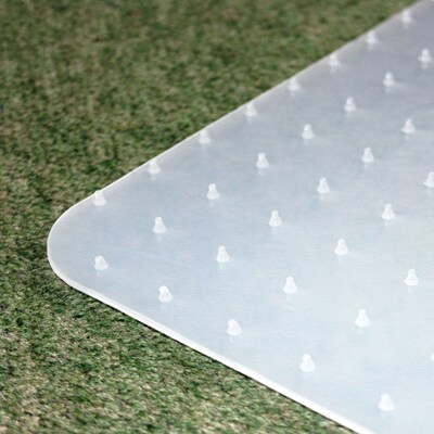 Floortex Revolutionmat 29" x 46" Rectangular Chair Mat for Carpets, Polypropylene (NCMFLLGC0001)