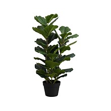 Monarch Specialties Inc. Fiddle-Leaf Fig in Pot (I 9511)