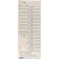 Quill Brand® 2-Week Payroll and Job Cards for most time clocks, 1000/Box (790003)