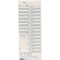 Quill Brand® 1-Week Payroll and Job Cards for most time clocks, 1000/Box (790001)