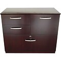 Mayline® Corsica Collection In Sierra Cherry; Combination Lateral File