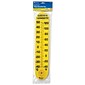 Learning Resources Indoor/Outdoor Wall Thermometer, Analog, Yellow (LER0380)