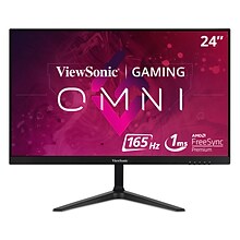 ViewSonic OMNI 24 165 Hz LCD Gaming Monitor, Black (VX2418-P-MHD)