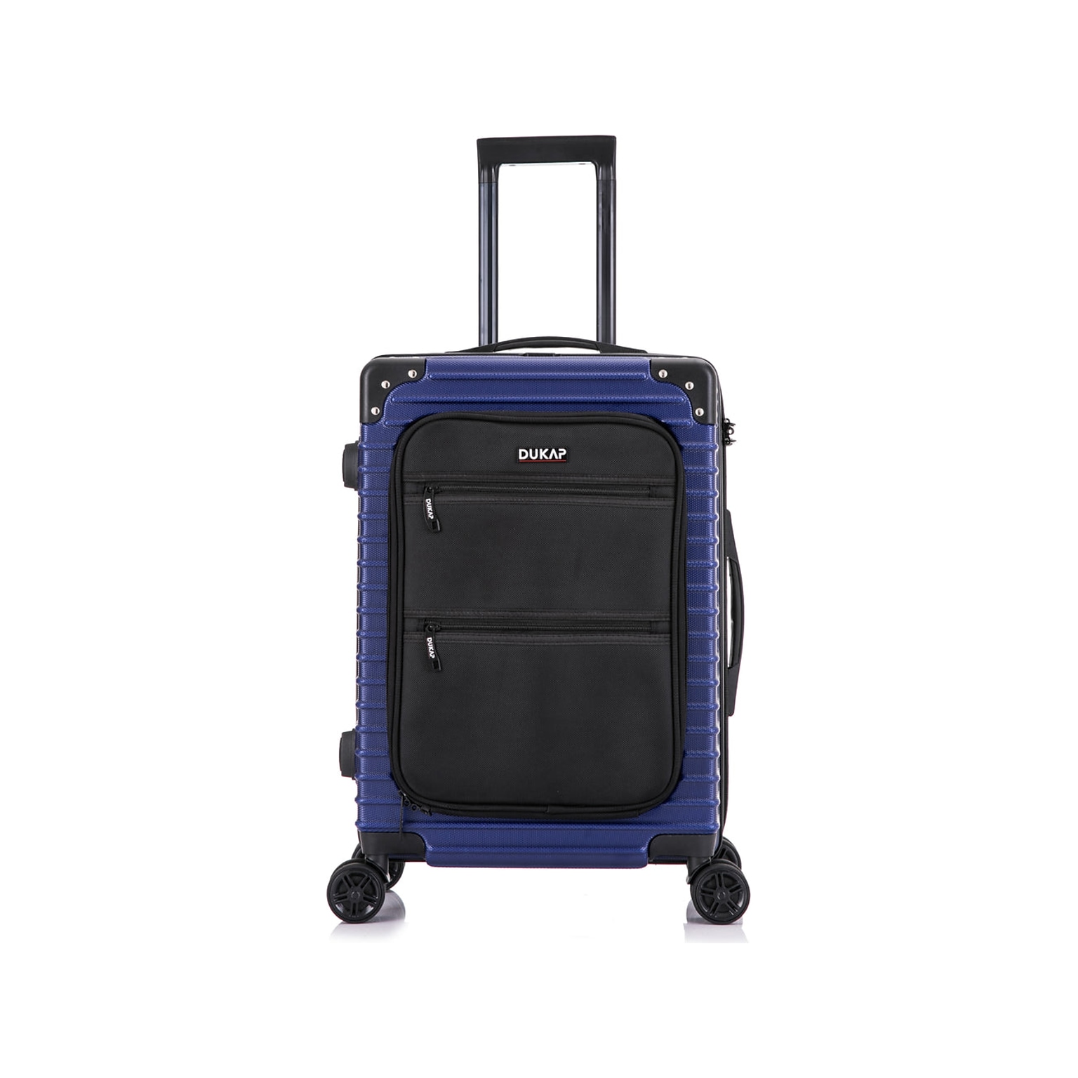 DUKAP TOUR Polycarbonate/ABS Hardside Carry-On Suitcase, Blue (DKTOU00S-BLU)