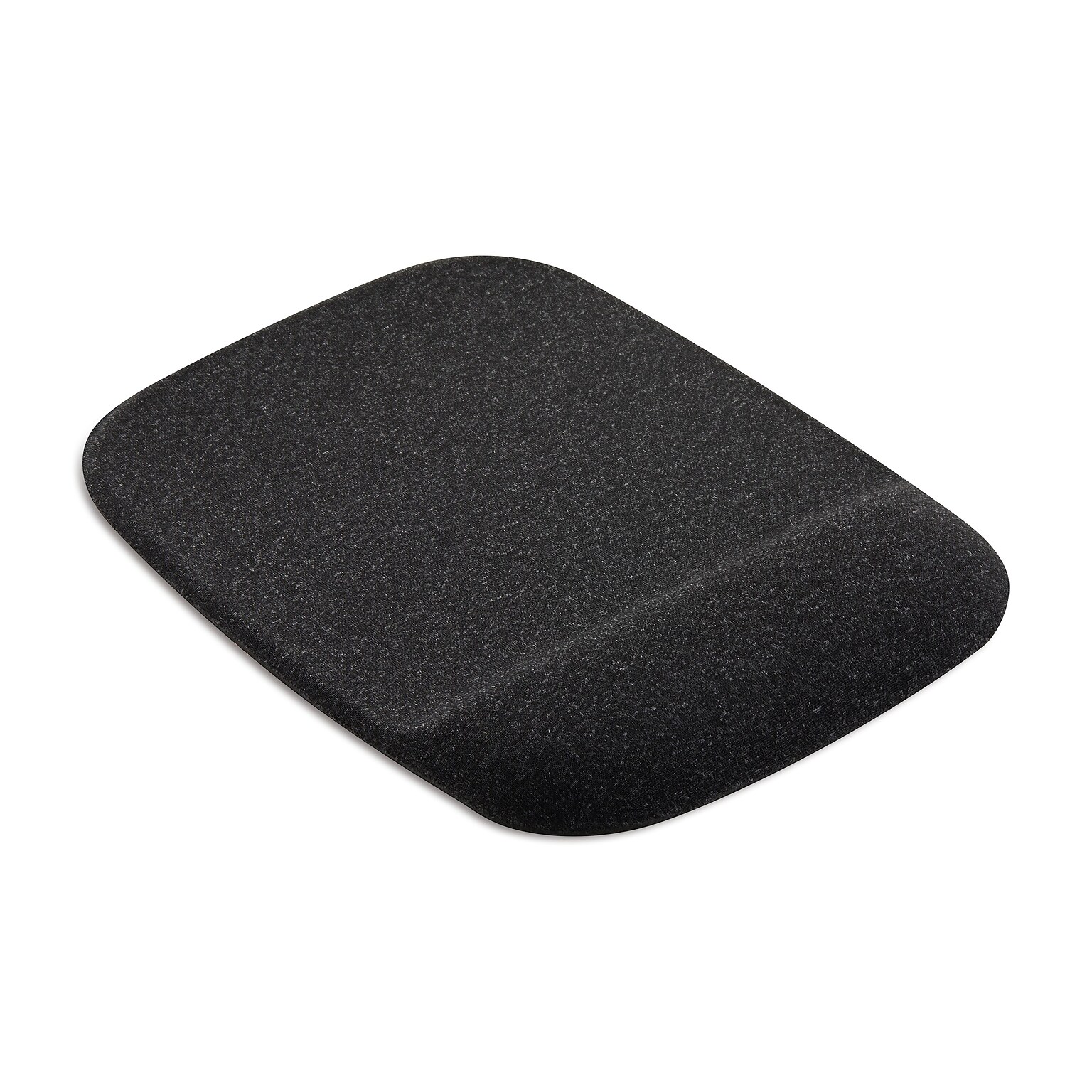 Quill Brand® Mouse Pad with Gel Wrist Rest, Black (53326)