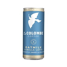 La Colombe Draft Oatmilk Vanilla Latte Caffeinated Cold Brew Coffee, Medium Roast, 9 oz., 12/Carton
