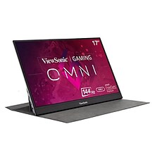 ViewSonic OMNI Portable 17.2 144 Hz LED Gaming Monitor, Black (VX1755)