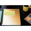 Post-it Pop-up Notes, 3 x 5, Canary Collection, 100 Sheet/Pad, 12 Pads/Pack (R350-YW)