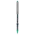 uni-ball Vision Roller Ball Pen, Fine Point, 0.7mm, Green Ink, 12/Pack (60386)