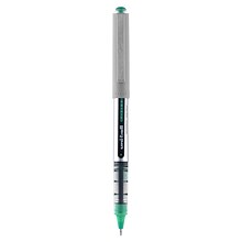 uni-ball Vision Roller Ball Pen, Fine Point, 0.7mm, Green Ink, 12/Pack (60386)