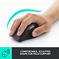 Logitech Marathon Wireless Optical USB Mouse, Charcoal (910-001935)