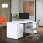 Bush Business Furniture Studio C 2-Drawer Mobile Vertical File Cabinet, Letter/Legal Size, Lockable, White (SCF116WHSU)