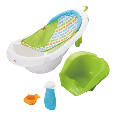 Fisher-Price 4-In-1 Sling N Seat Tub, Green