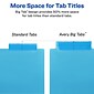 Avery Big Tab Insertable Plastic Dividers with 2 Pockets, 8 Tabs, Two-Tone Multicolor (11983)