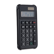 Staples 10-Digit Solar and Battery Basic Calculator, Black (ST150-CC)