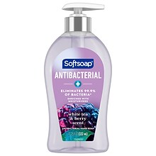 Softsoap Antibacterial Liquid Hand Soap, White Tea & Berry Fusion, 11.25 Oz. (US03574A)