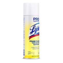 Lysol Professional Foam Cleaner Disinfectant, Fresh Clean Scent, 24 oz. (3624102775)