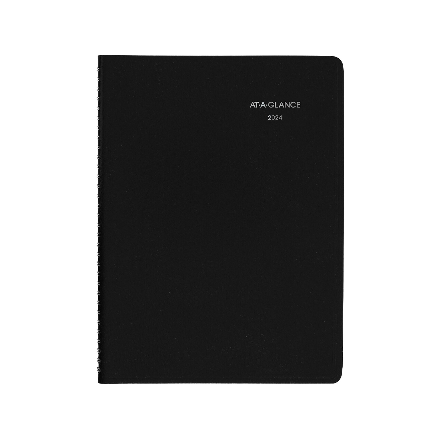 2024 AT-A-GLANCE DayMinder 8 x 11 Weekly Appointment Book, Black (G520-00-24)