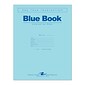 Roaring Spring Paper Products Exam Notebooks, 8.5" x 11", Wide Ruled, 8 Sheets, Blue, 500/Case (77517CS)