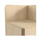 Flash Furniture Bright Beginnings Hercules Square Corner Table, 16.5" x 16.5", Beech (MK-KE24336-GG)