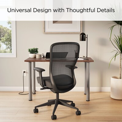 Union & Scale™ Essentials 48"W Computer and Writing Desk, Espresso (UN56970)