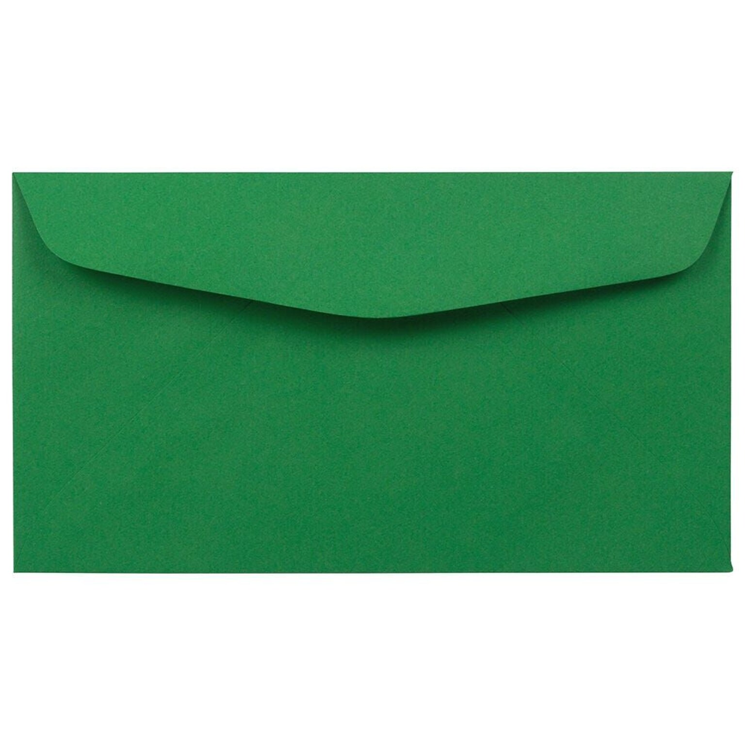 JAM Paper #6 3/4 Business Envelope, 3 5/8 x 6 1/2, Green Recycled, 50/Pack (1536411I)