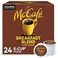 McCafe Breakfast Blend Coffee Keurig® K-Cup® Pods, Light Roast, 24/Box (5000201384)