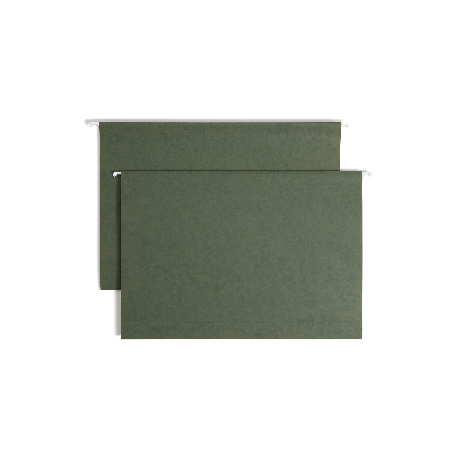 Smead Hanging File Folders, 2 Expansion, Legal Size, Standard Green, 25/Box (64359)