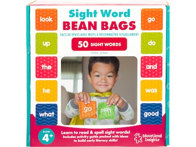 Educational Insights Sight Word Bean Bags, 25/Set (3101)