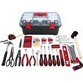 Apollo Tools Household Tool Kit, 170-Piece, Red (DT7103)