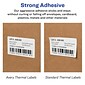 Avery Thermal Shipping Labels, 2-1/8" x 4", White, 140 Labels/Roll, 1 Roll/Box (4153)