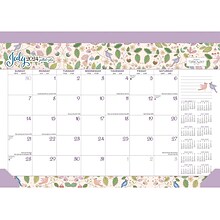 2024-2025 Plato House of Turnowsky OFFICIAL 14 x 10 Academic & Calendar Monthly Desk Pad Calendar
