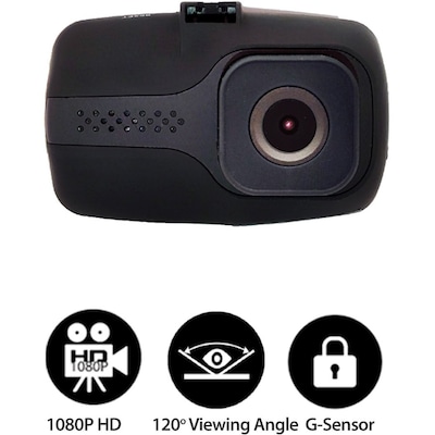 myGEKOgear Orbit 110 2.1 Megapixel Vehicle Camera, Black (GO1108G)