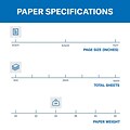 Hammermill Colors Multipurpose Paper, 24 lbs., 8.5 x 11, Canary, 500 Sheets/Ream (104307)