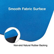 Mouse Pads, Blue, 2/Pack (50679)