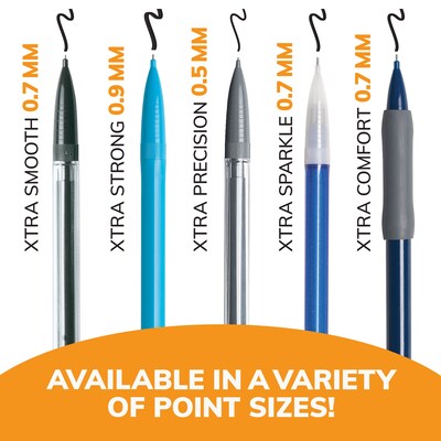 BIC Xtra Strong Mechanical Pencil, 0.9 mm, #2 Hard Lead, 2 Dozen (MPLWP241-BLK)