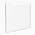 Staples Sign Holder, 8.5 x 11, Clear Plastic (ST16650/16650)