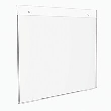 Staples Sign Holder, 8.5 x 11, Clear Plastic (ST16650/16650)