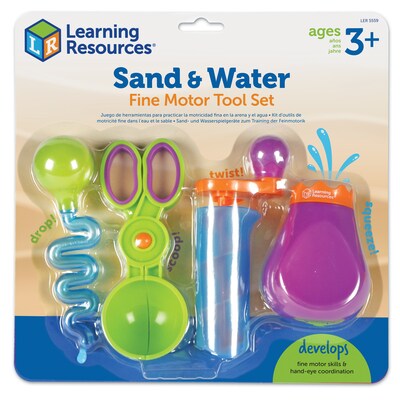 Learning Resources Sand & Water Fine Motor Set Educational Toys (LER5559)