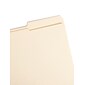 Smead File Folders, Reinforced 2/5-Cut Right Position, Guide Height, Letter Size, Manila, 100/Box (10386)