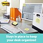 Post-it Sticky Notes, 3 x 3 in., 1 Dispenser, 1 Pad, 50 Sheets/Pad, The Original Post-it Note, Black Base Clear Top Dispenser
