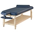 Master Massage Laguna Stationary Massage Table, 31, Navy Blue (46559)