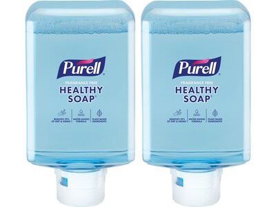 PURELL Healthy Soap Foaming Hand Soap Refill for ES10 8334-E1/8330-E1/8338-E1 Dispenser, 1200mL, 2/C