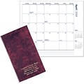 Custom Seam Marble Monthly Pocket Calendar