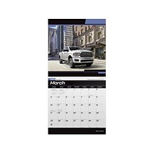 2024 BrownTrout Ram Trucks 12 x 12 Monthly Wall Calendar (9781975470500)