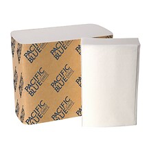 GP Pacific Blue Select Recycled Multifold Paper Towels, 2-ply, 8000 Sheets/Pack, 40 Packs/Carton (10