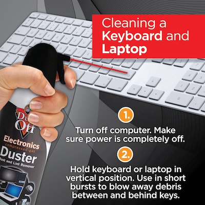 Falcon® Dust-Off® Duster & Electronic Wipe Combo