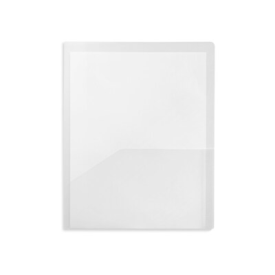 Staples® Document Report Cover, Letter Size, Clear (26382)