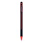 uni Jetstream 101 Ballpoint Pen, Medium Point, 1.0mm, Red Ink, Dozen (1768013)